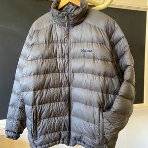 Marmot Coat 800-Fill Down in Gray